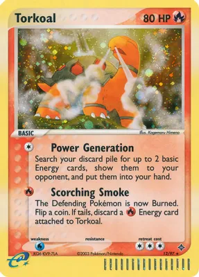 Torkoal from EX Dragon