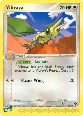 Vibrava - 46/97 from EX Dragon