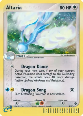 Altaria from EX Dragon