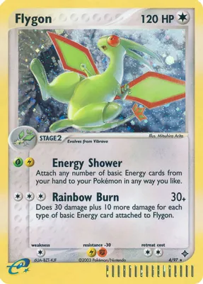 Flygon - 4/97 from EX Dragon