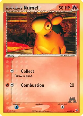 Team Magma's Numel from EX Team Magma vs Team Aqua