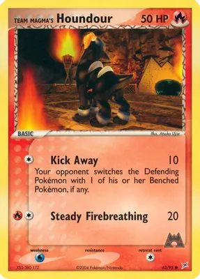 Team Magma's Houndour - 63/95 from EX Team Magma vs Team Aqua