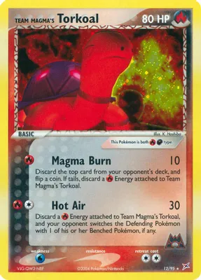 Team Magma's Torkoal from EX Team Magma vs Team Aqua