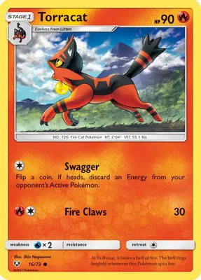 Torracat from Shining Legends