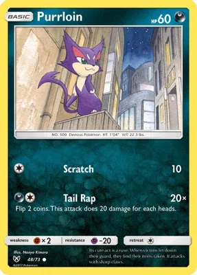 Purrloin from Shining Legends