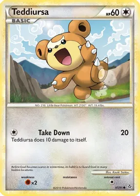 Teddiursa from Unleashed