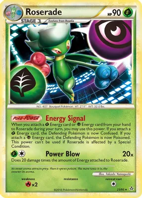 Roserade from Unleashed