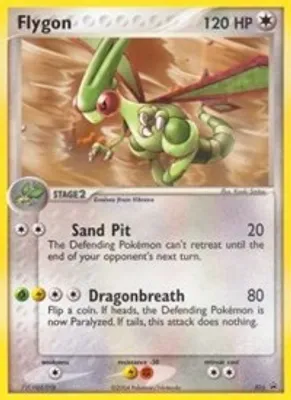 Flygon - 025 (e-League) from Nintendo Promos