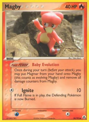 Magby from EX Legend Maker