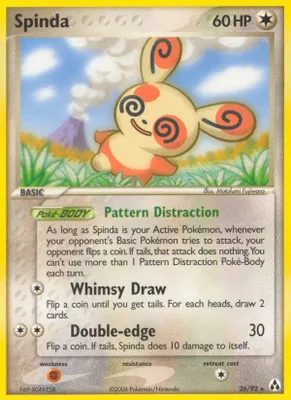 Spinda from EX Legend Maker