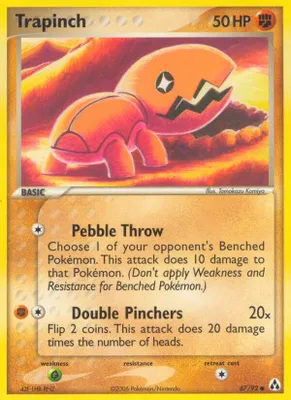 Trapinch from EX Legend Maker