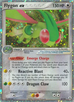 Flygon ex from EX Legend Maker