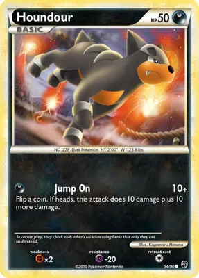 Houndour (54) from Undaunted