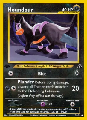 Houndour (39) from Neo Discovery
