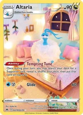 Altaria from SWSH: Crown Zenith: Galarian Gallery