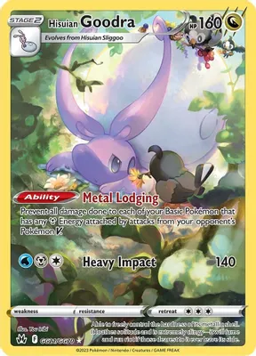 Hisuian Goodra from SWSH: Crown Zenith: Galarian Gallery
