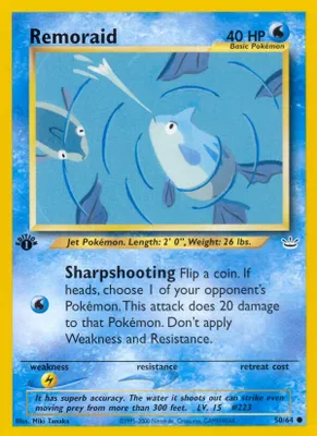 Remoraid from Neo Revelation