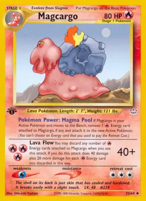 Magcargo from Neo Revelation