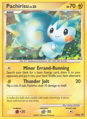 Pachirisu - DP04 from Diamond and Pearl Promos