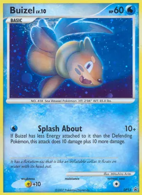 Buizel - DP13 from Diamond and Pearl Promos