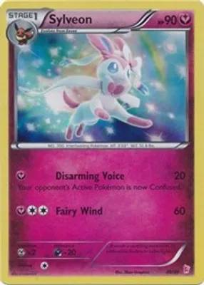 Sylveon (#30 - Holo) from XY Trainer Kit: Sylveon & Noivern