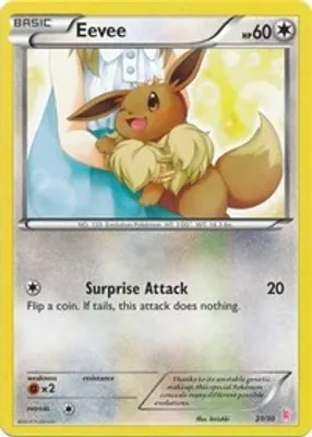 Eevee (13) from XY Trainer Kit: Sylveon & Noivern