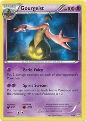 Gourgeist from XY Trainer Kit: Sylveon & Noivern