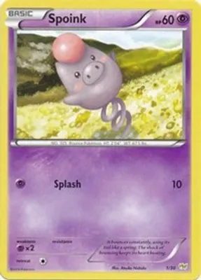 Spoink from XY Trainer Kit: Sylveon & Noivern