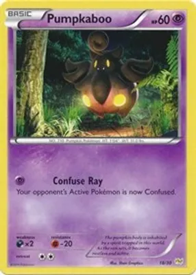 Pumpkaboo (#18) from XY Trainer Kit: Sylveon & Noivern