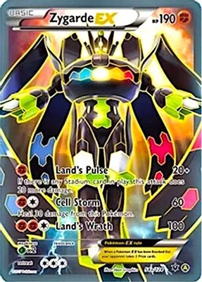 Zygarde EX - 54a/124 from Alternate Art Promos