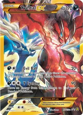 Yveltal EX - XY150a from Alternate Art Promos