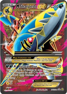 M Sharpedo EX - XY200a from Alternate Art Promos