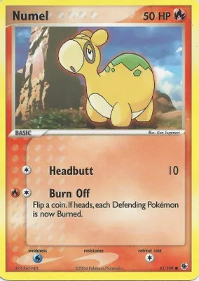 Numel (61) from EX Battle Stadium