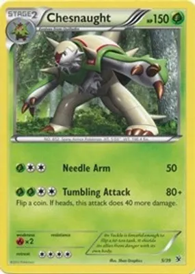 Chesnaught from Kalos Starter Set