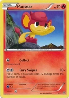 Pansear from Kalos Starter Set