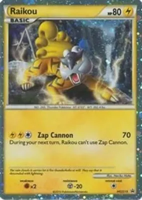 Raikou - HGSS19 from HGSS Promos