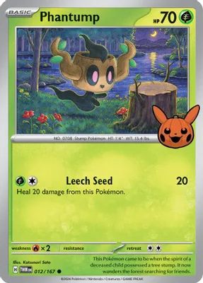 Phantump from Trick or Trade BOOster Bundle 2024