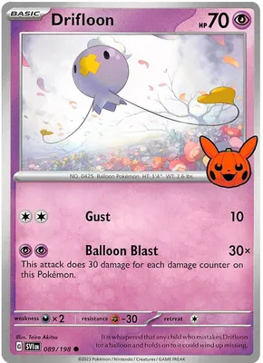 Drifloon from Trick or Trade BOOster Bundle 2023