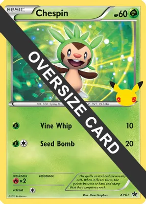 Chespin from First Partner Pack