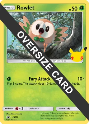 Rowlet from First Partner Pack