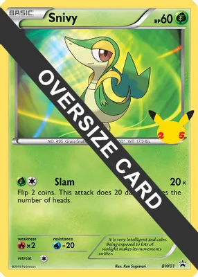 Snivy from First Partner Pack