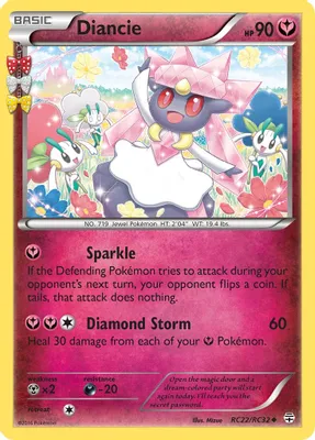 Diancie from Generations: Radiant Collection