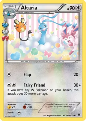 Altaria from Generations: Radiant Collection