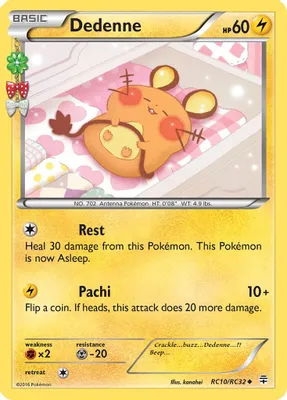 Dedenne from Generations: Radiant Collection
