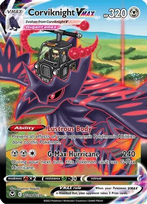 Corviknight VMAX from SWSH12: Silver Tempest Trainer Gallery