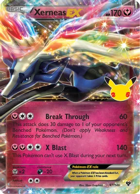 Xerneas EX from Celebrations: Classic Collection