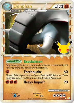 Donphan (Prime) from Celebrations: Classic Collection