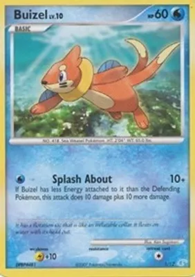 Buizel from DP Trainer Kit: Manaphy & Lucario
