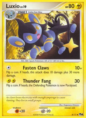 Luxio from POP Series 8