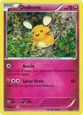 Dedenne - 10/12 from McDonald's Promos 2016